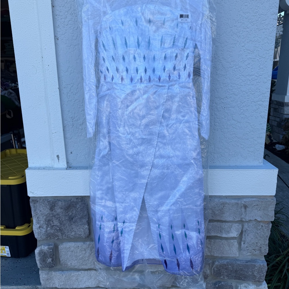 Disney Frozen 2 ELSA Dress Size 9/10 NIB